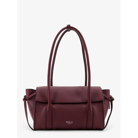 Leathershoulder bag with logo
