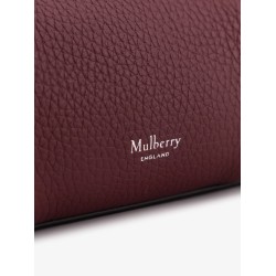 Leathershoulder bag with logo