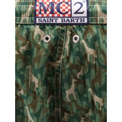 Lighting Micro Fantasy recycled polyester swim trunks
