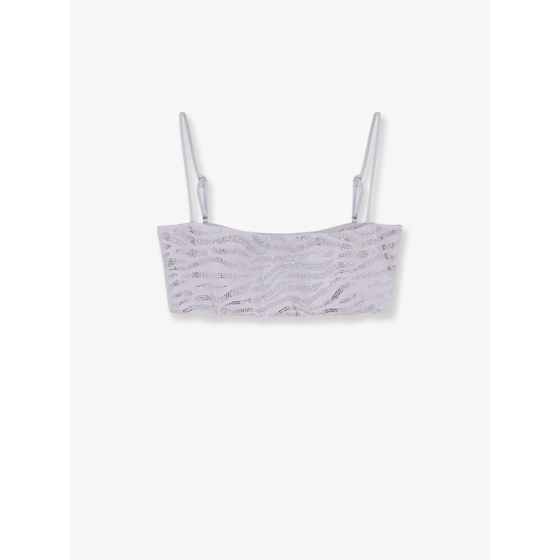Athena bikini top with rhinestones