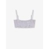 Athena bikini top with rhinestones