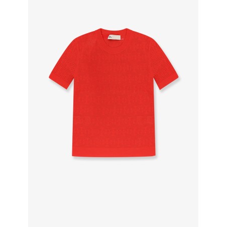 T-Monogram viscose blend top