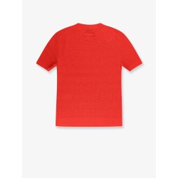 T-Monogram viscose blend top
