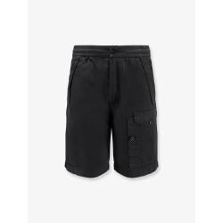 Cotton cargo bermuda shorts