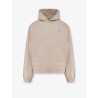 Stretch cotton sweatshirt with logo