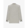 Certified wool double-breasted blazer