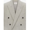 Certified wool double-breasted blazer