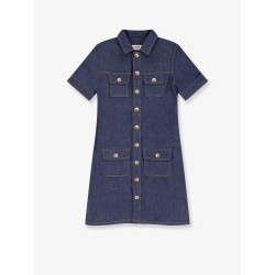 Denim mini chemisier/dress