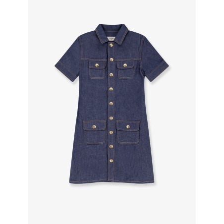 Denim mini chemisier/dress