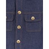 Denim mini chemisier/dress