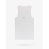 Ribbed tank top with 4g detail