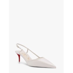 Miss z sling satin slingback with iconic red sole