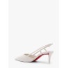 Miss z sling satin slingback with iconic red sole