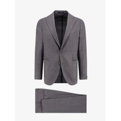 Stretch virgin wool suit