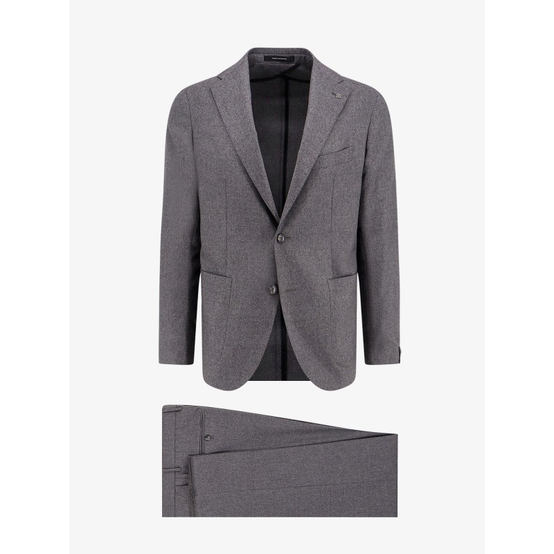 Stretch virgin wool suit