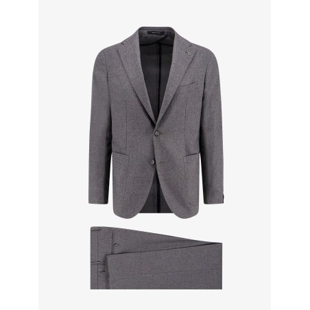 Stretch virgin wool suit