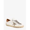Super-star leather sneakers with back contrasting patch