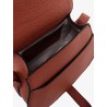 Marcie small leather shoulder bag with logo engraving