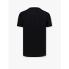 Cotton t-shirt with hand-embroidered patch