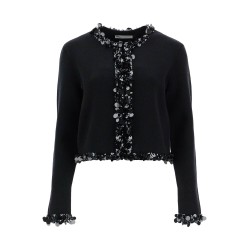beaded cardigan