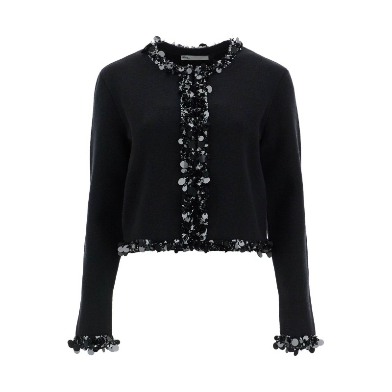 beaded cardigan