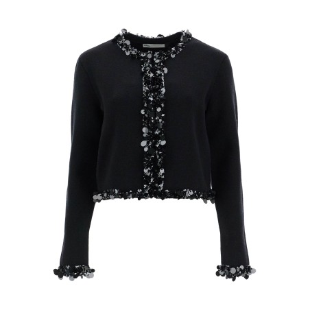beaded cardigan