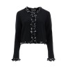 beaded cardigan