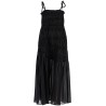 midi smock point dress in