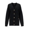 boxy wool and cashmere cardigan
