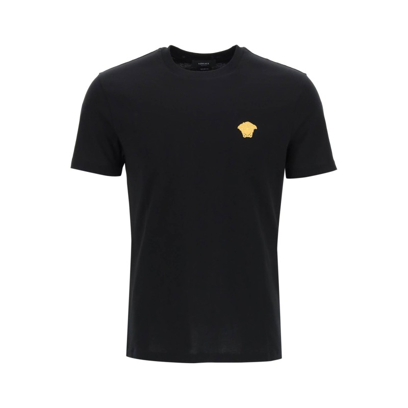 medusa embroidered t-shirt