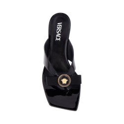 gianni ribbon thong mules