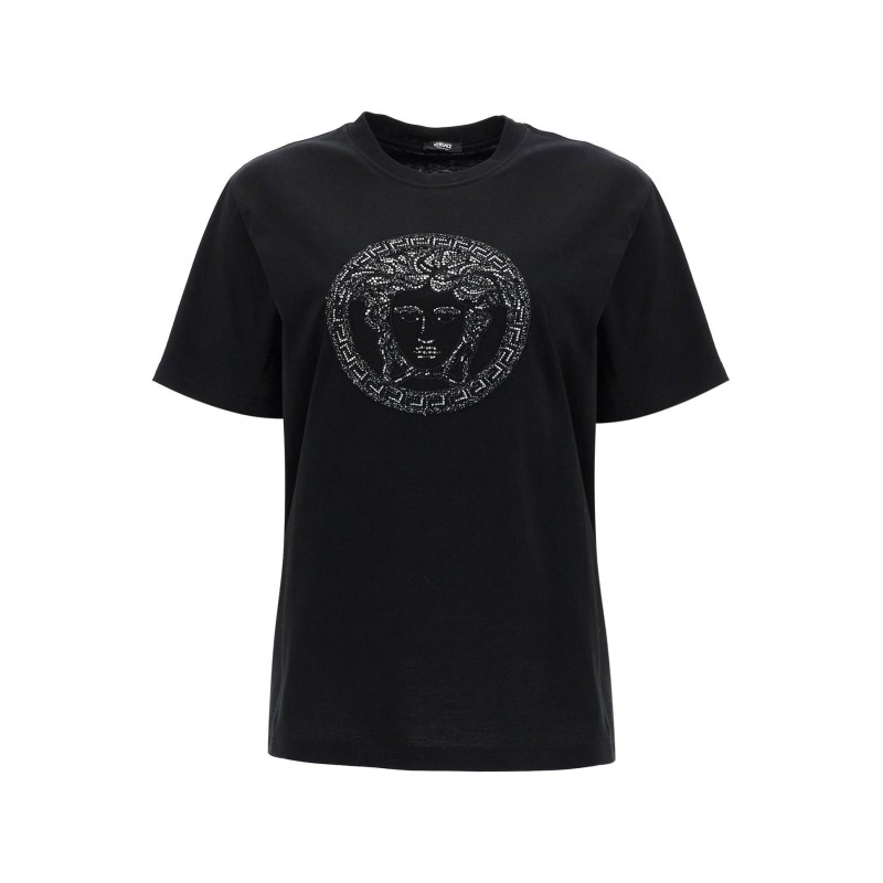 medusa embroidered t-shirt