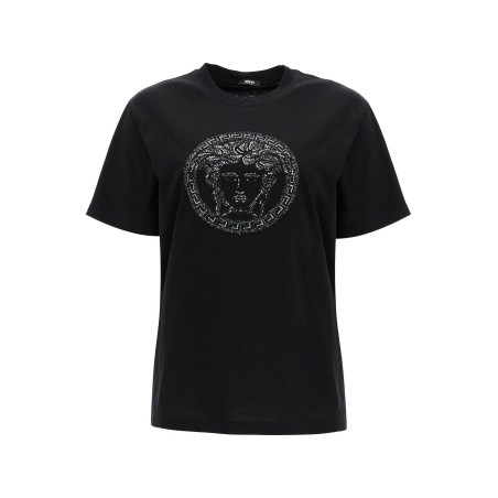 medusa embroidered t-shirt