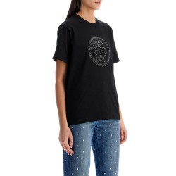 medusa embroidered t-shirt