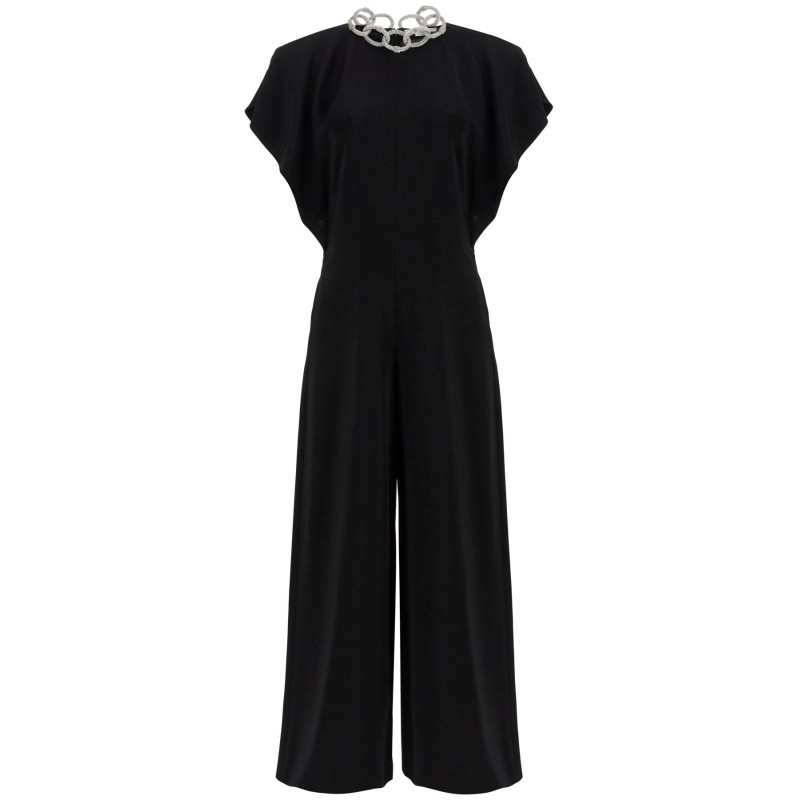 chain jumpsuit with cat