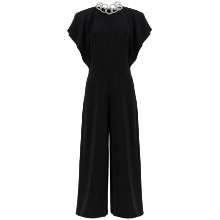chain jumpsuit with cat