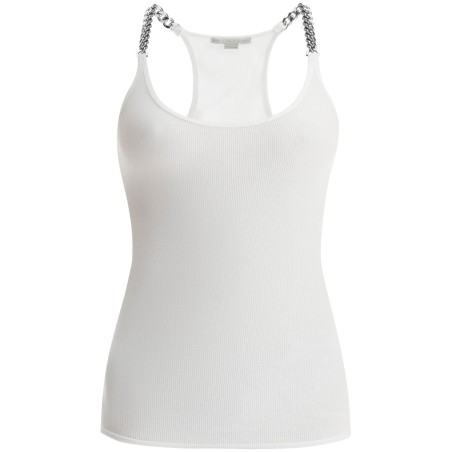 'tank top with chains detail