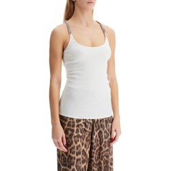 'tank top with chains detail