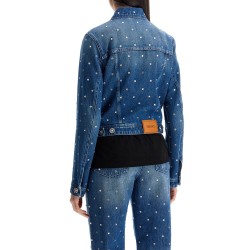 'starry sky denim jacket