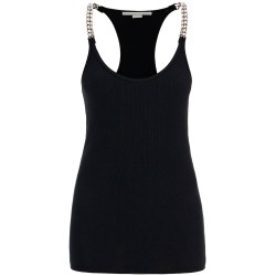 'tank top with chains on