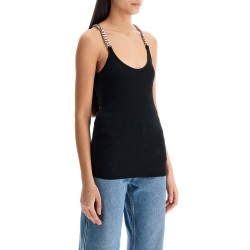 'tank top with chains on