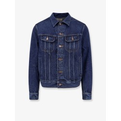 Denim Jacket with Celine Paris patch