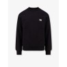 Cotton sweatshirt with logo patch