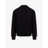 Cotton sweatshirt with logo patch