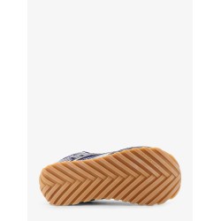 Orbit mesh and leather sneakers