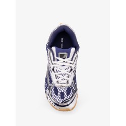 Orbit mesh and leather sneakers