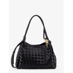Parachute leather bag with Intrecciato motif