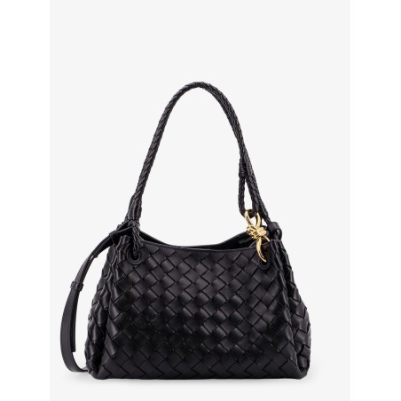 Parachute leather bag with Intrecciato motif