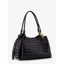 Parachute leather bag with Intrecciato motif