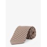 Silk tie with Intreccio motif